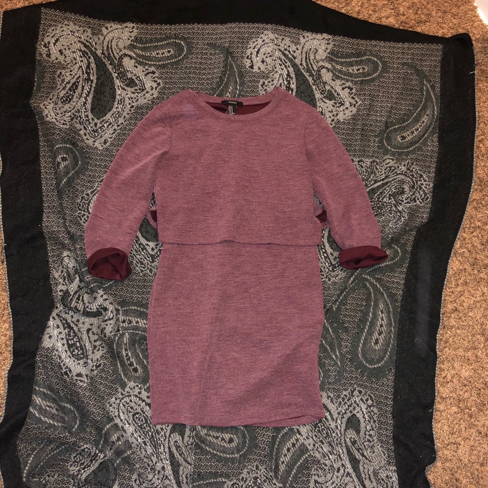 Purple Plum Forever 21 Dress
